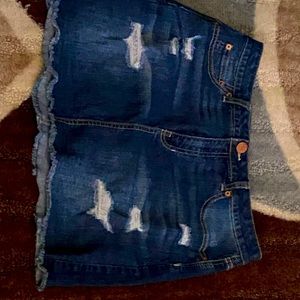 Jean skirt